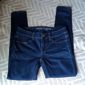 American Eagle Dark Wash Jeggings